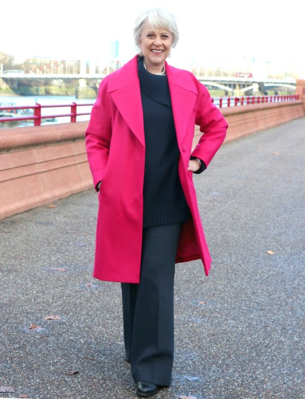 Lift your mood with a bright coloured coat - Chic at any age