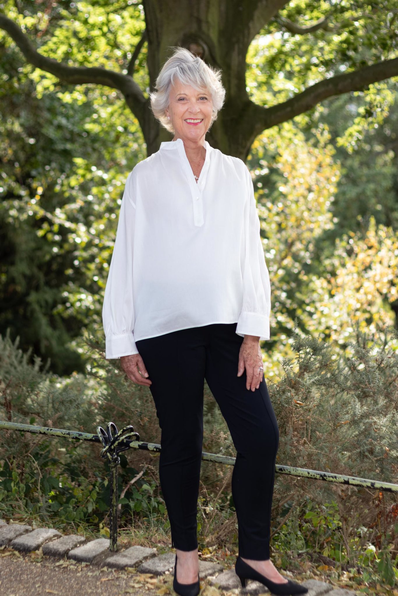 Clean and simple dressing - Chic at any age