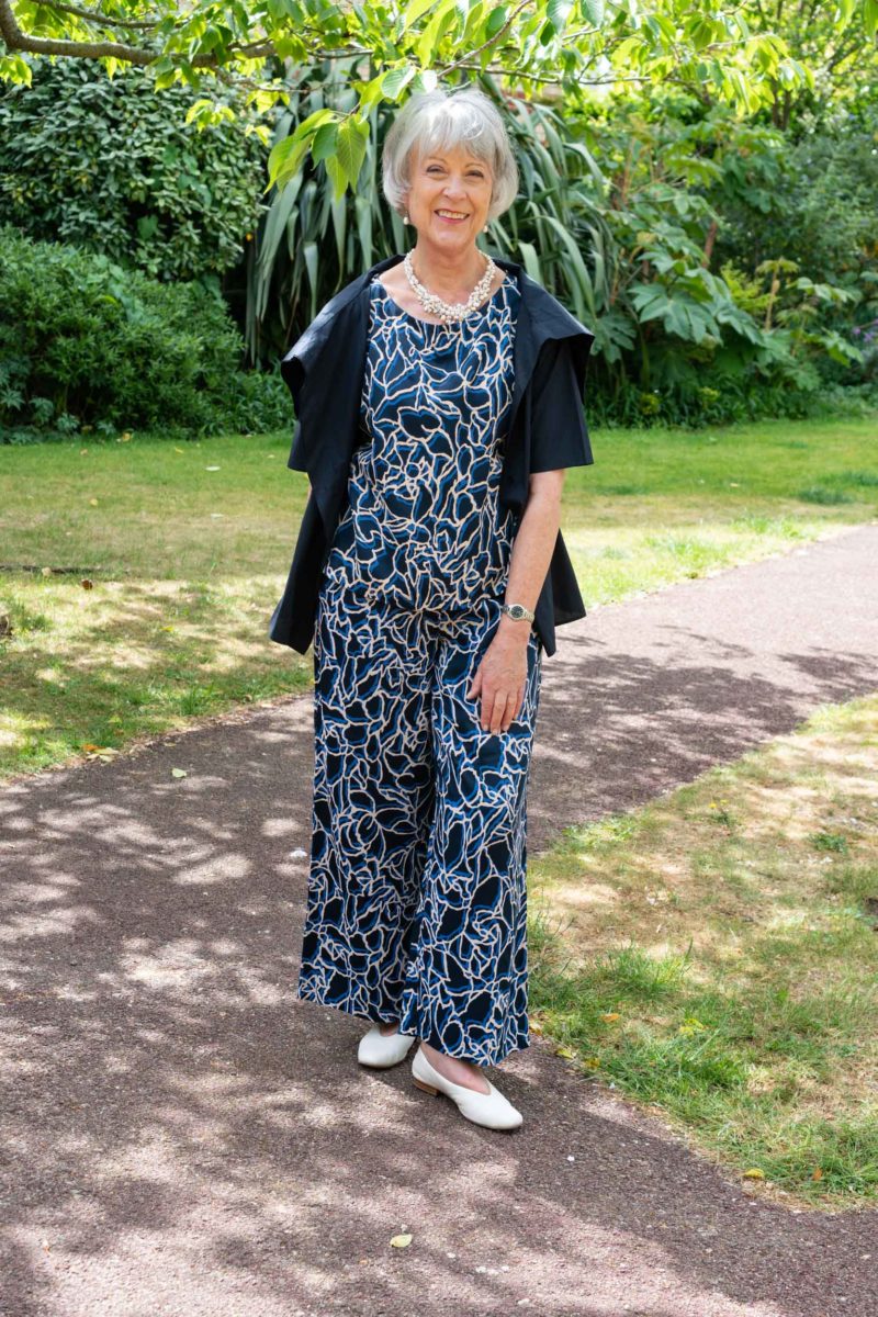How to wear print trousers two ways - Chic at any age