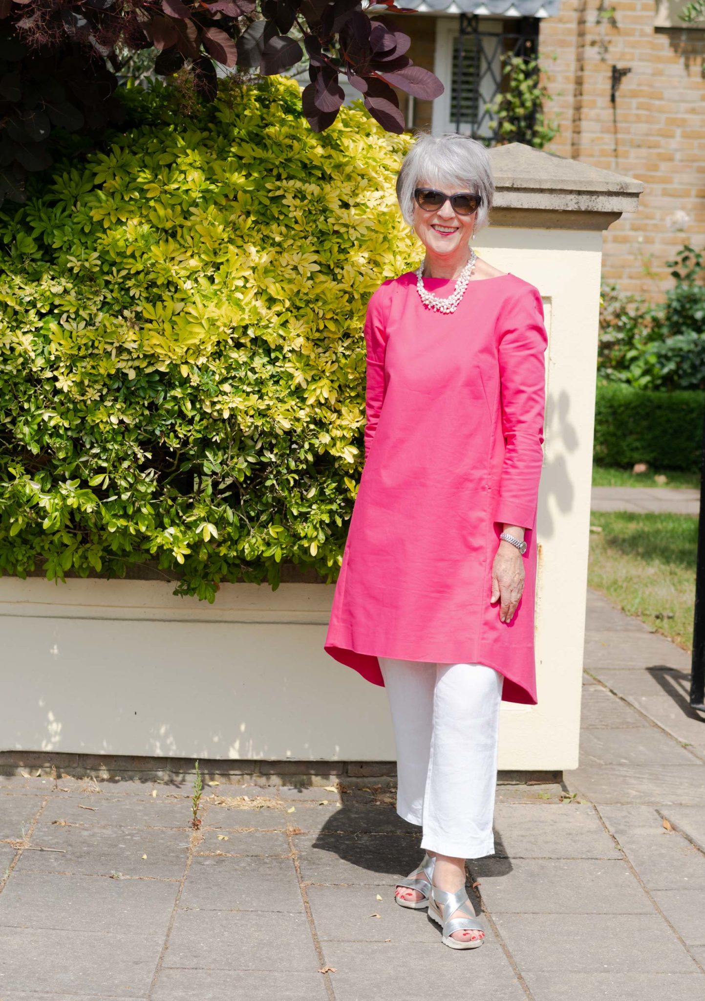 2 Piece Tunic Top and Wide Leg Trouser Suit. Rosa Clara 7G2A4 sizes 12, 16,  18 - Catherines of Partick