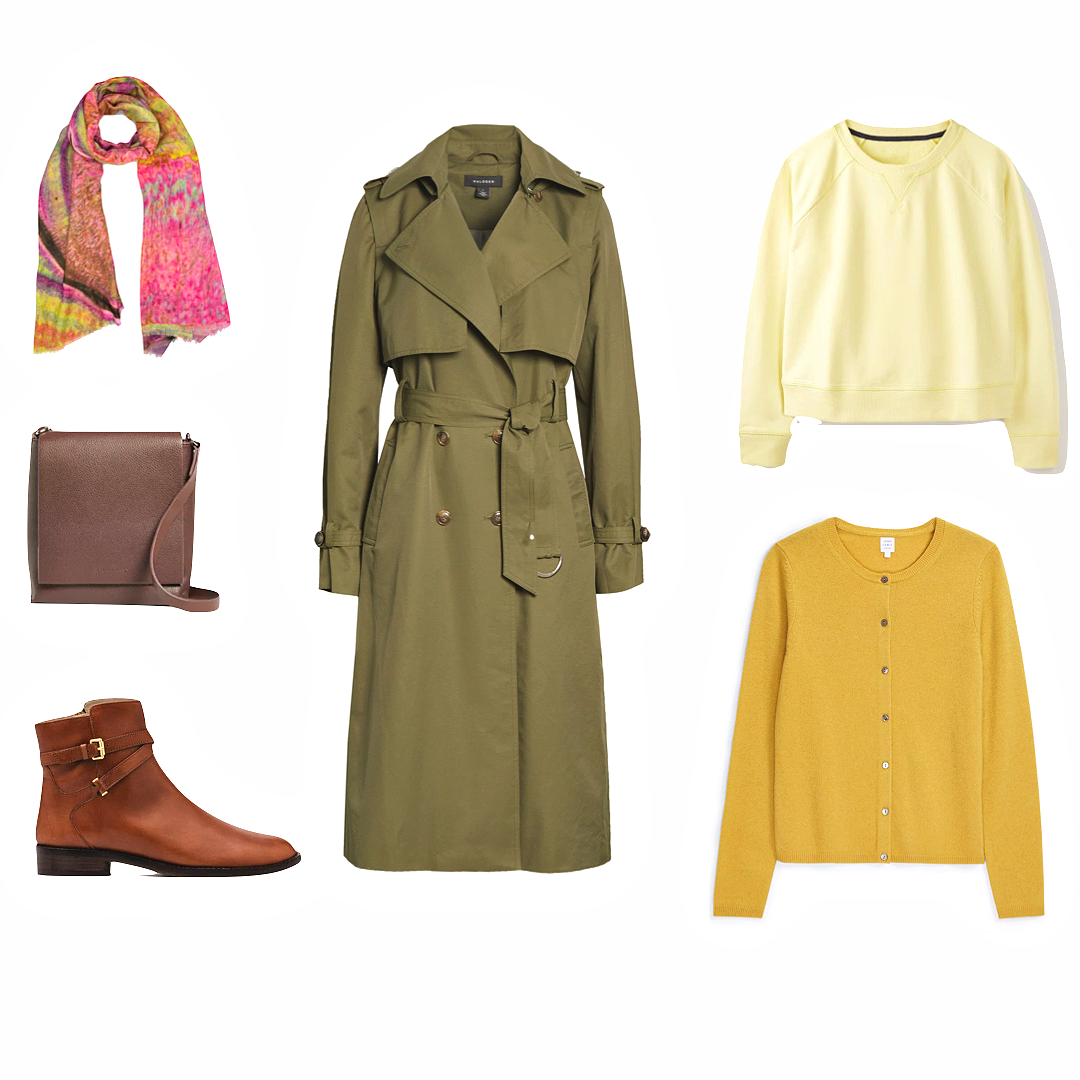 Trench coats are ideal for early Autumn and beyond. - Chic at any age