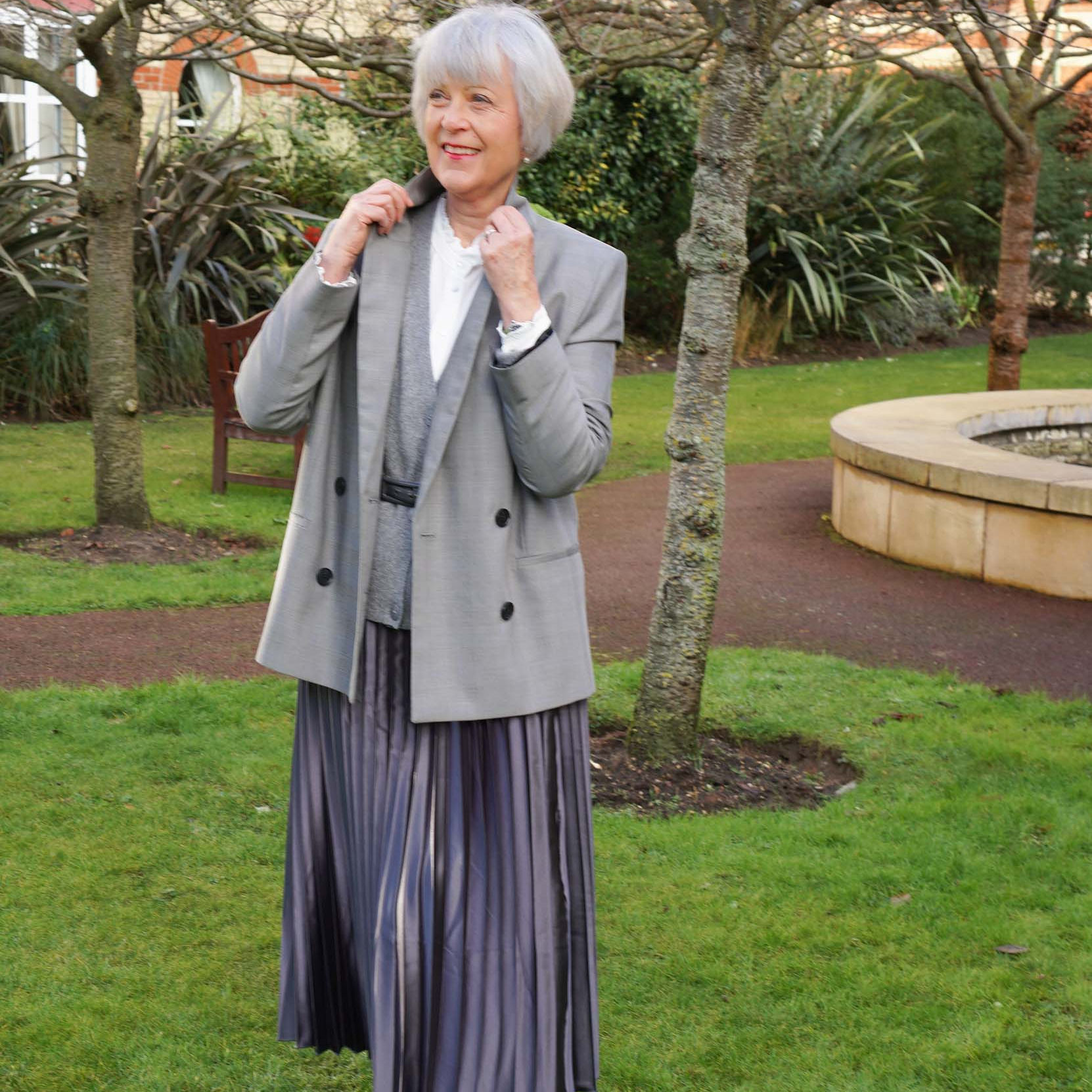 The joy of wearing a skirt again - Chic at any age